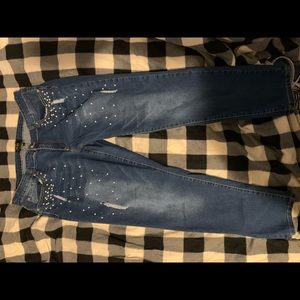 Pearl designed skinny jeans